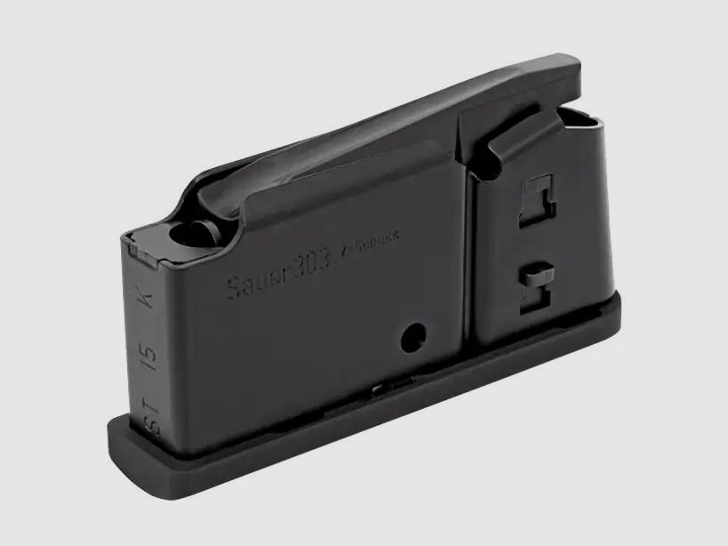 Sauer 303 chargeur 2 coups avec fond en aluminium