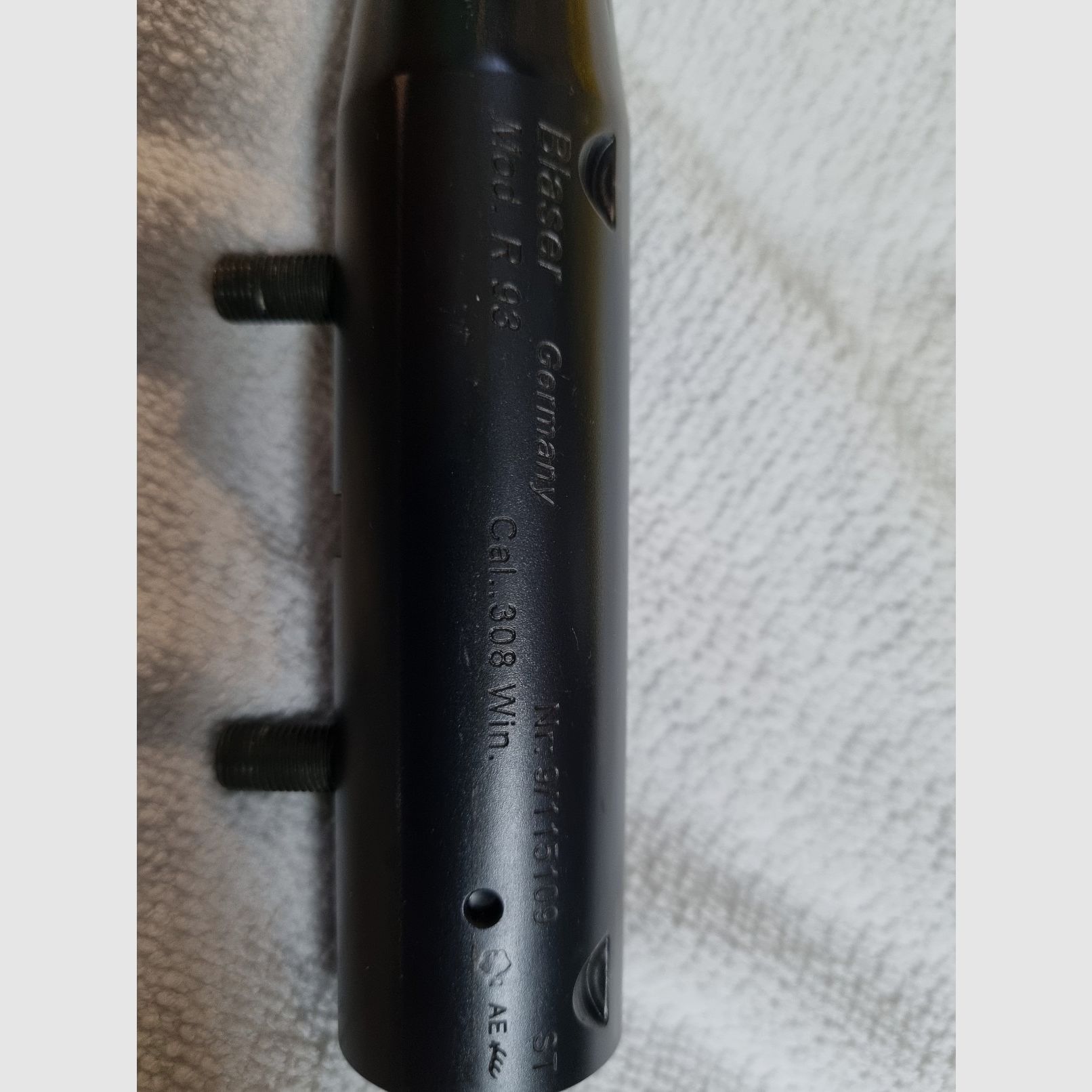 Wechsellauf R93, .308Win, Länge gesamt 52cm, kanneliert, mit Visierung, 