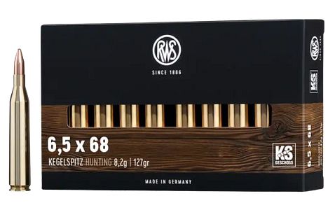 RWS 6,5x68 Kegelspitz 8,2g/127grs.