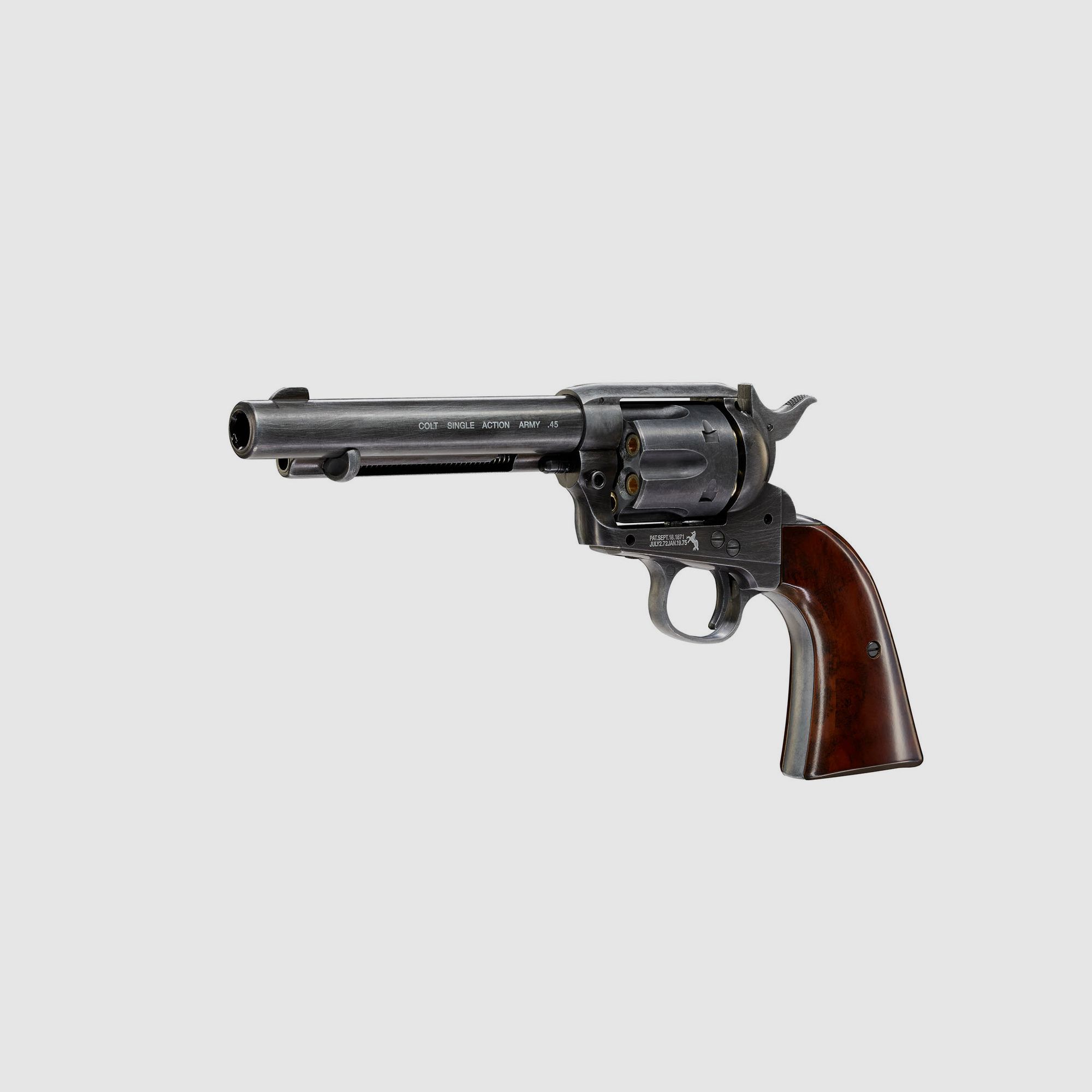 Colt SAA .45 5.5″ 4.5mm Blue Antique, Bild 3 von 3