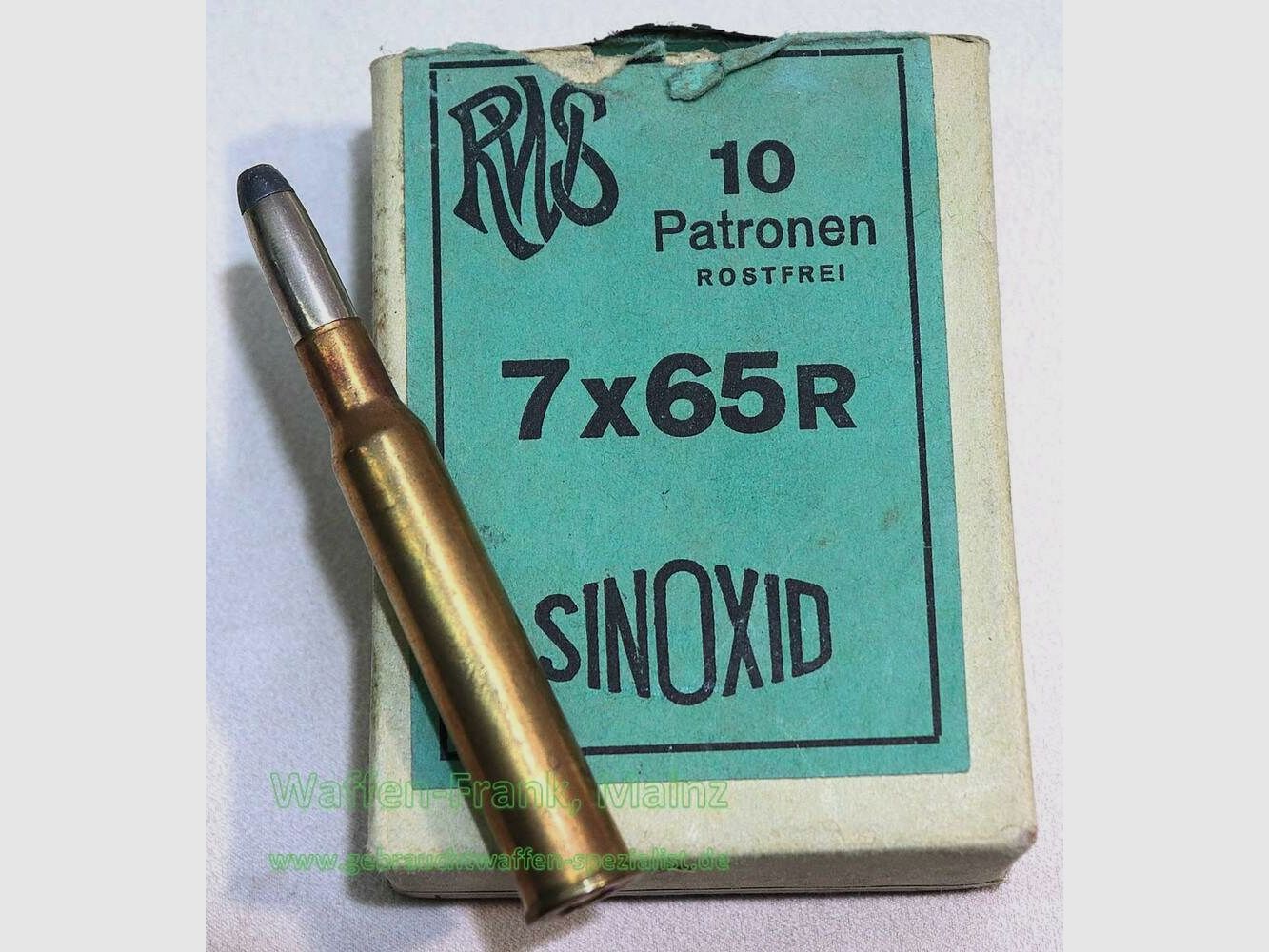 RWS (WZd.Fa.Rottweil) cartouches de fusil 7x65R, image 1 sur 2