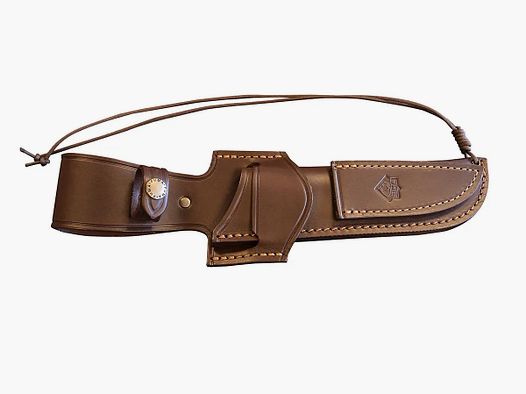 PUMA leather sheath hunting knife Hunt to Survive