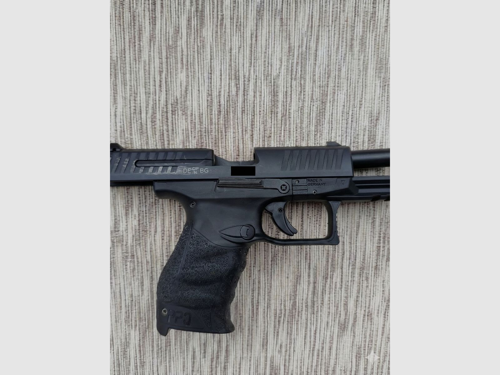 Walther PPQ M2 9x19 FCE****, top Zustand, 500+ Munition + volles Zubehör-Paket!