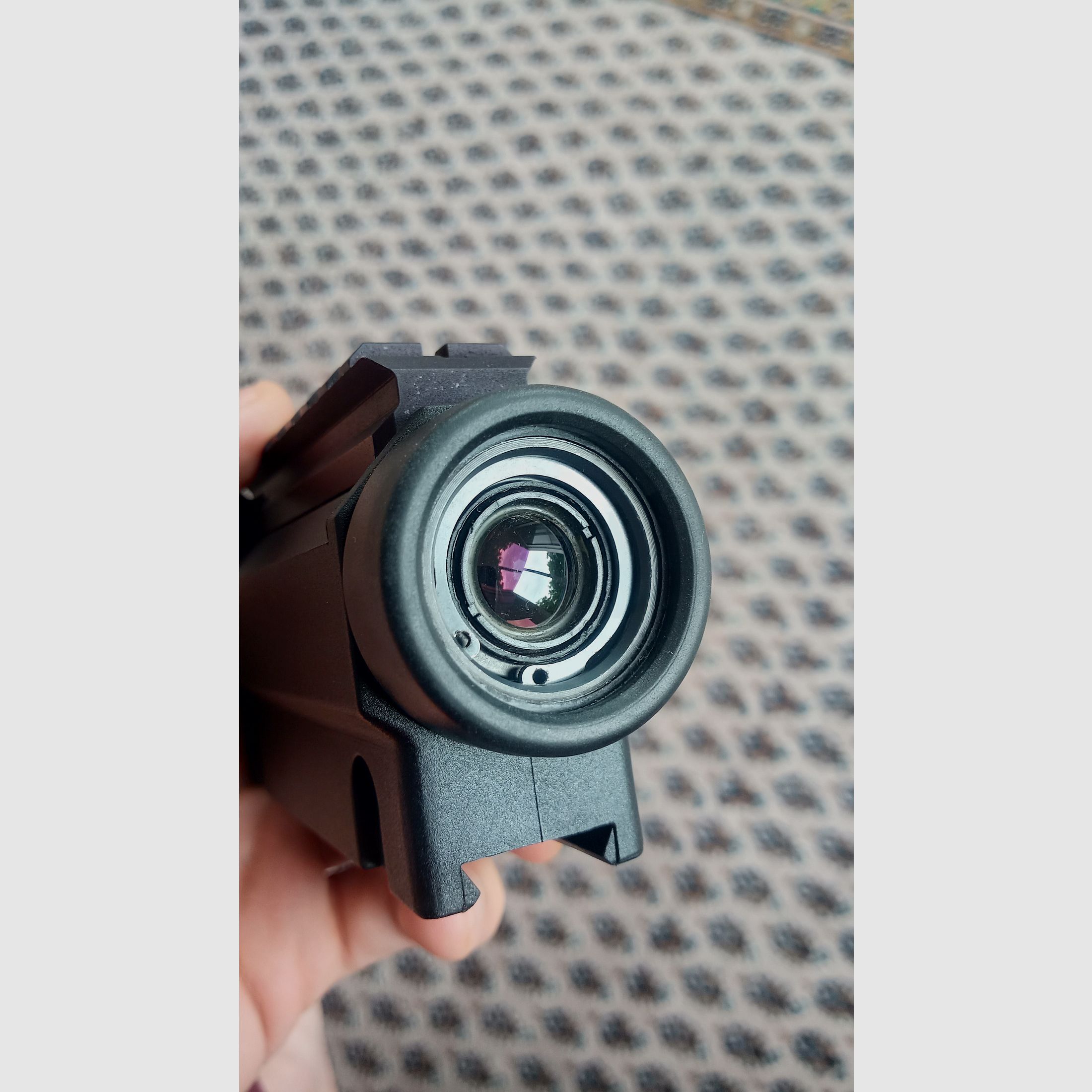 Hensoldt 3-Fach Optik Zielfernrohr Tragegriff mit Picatinny Schiene für H&K G36 HK243 und SL8 / x3 Scope Carryhandle