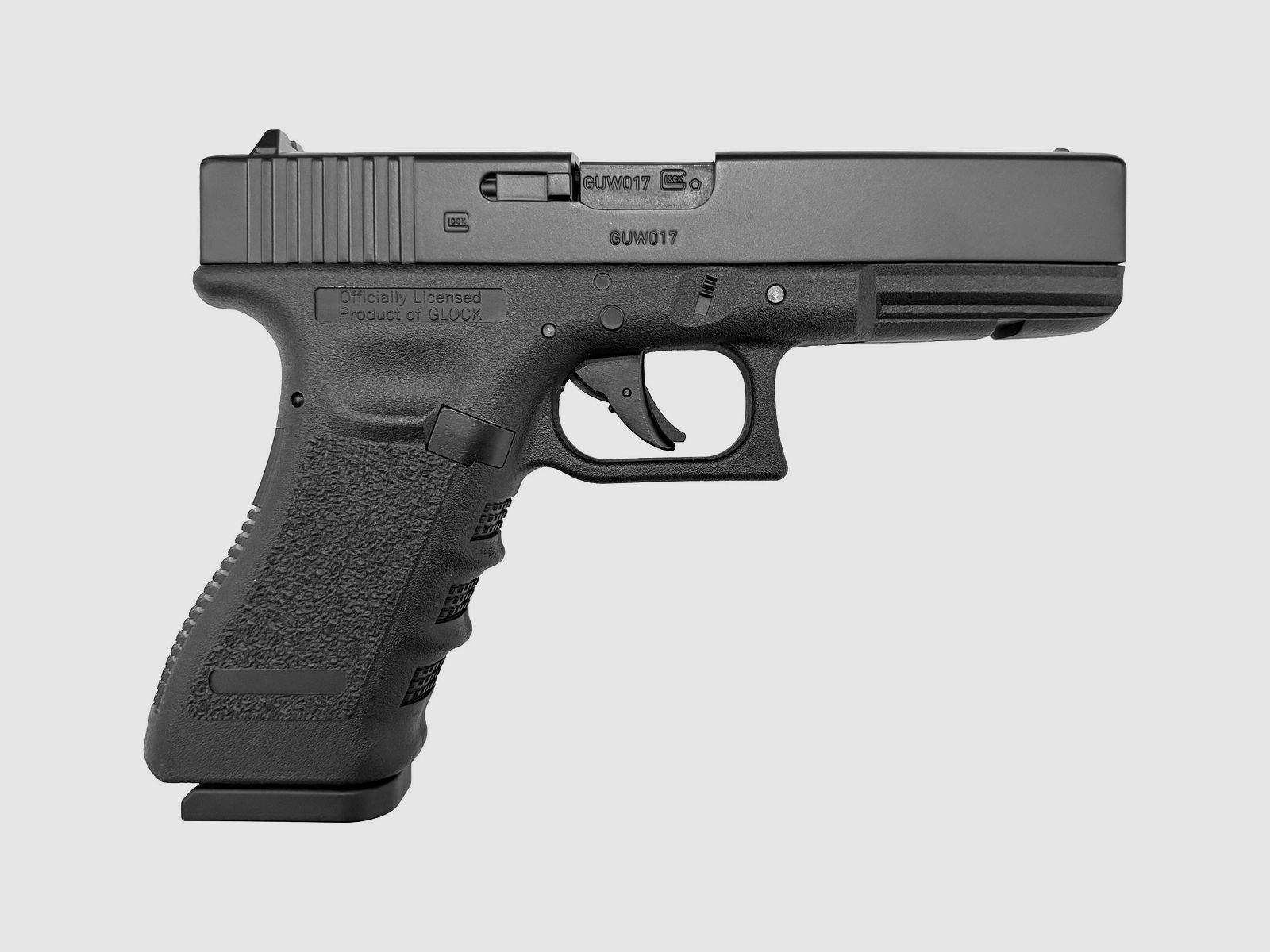 Glock 17 Gen5 CO2 Pistole Blowback 4,5mm Diabolo Metallschlitten Schwarz - NEU