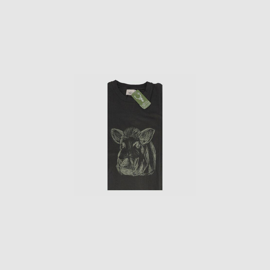 Hubertus Hunting T-Shirt mit Wildschwein-Motiv Gr. 5XL