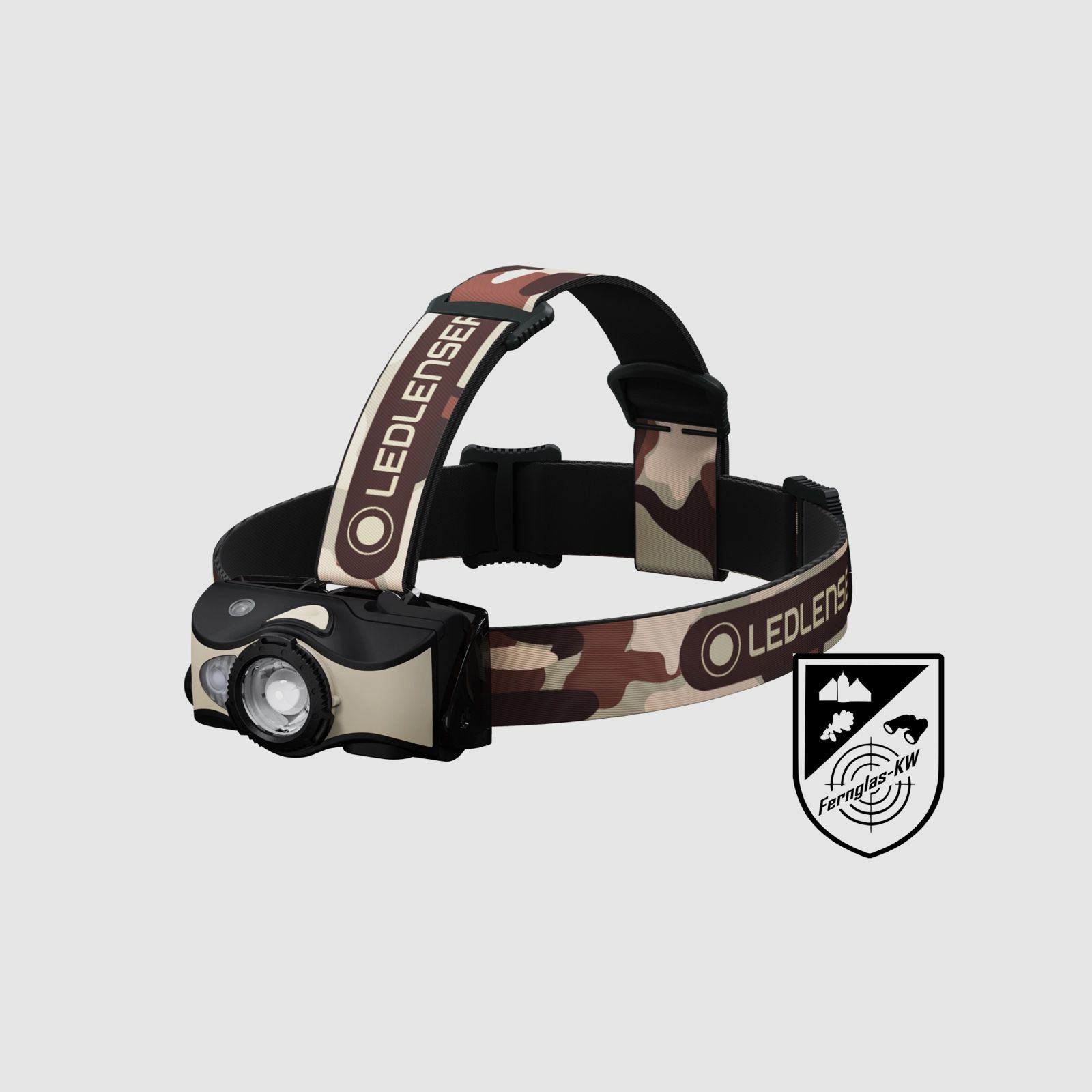 Ledlenser 502157 LED lampada frontale MH8 Black Sand Multicolor 600 Lumen