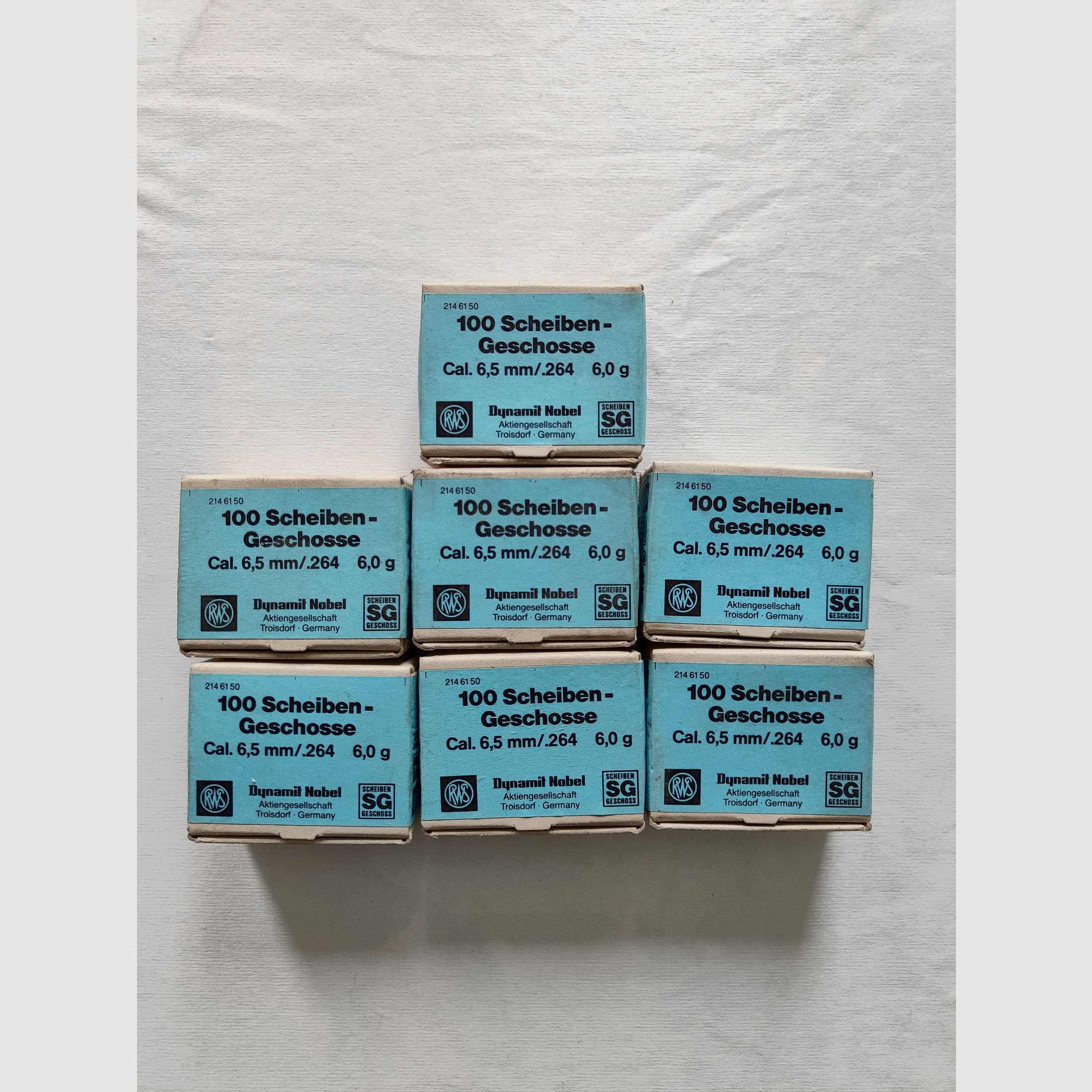 Munition 700 projectiles RWS calibre 6,5 mm