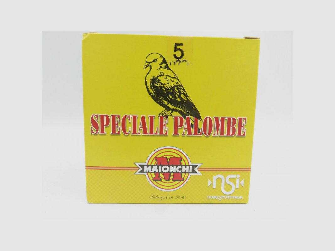 MAIONCHI SPECIAL PALOMBE Kal. 12 36gr BJ PB5 X25, Bild 2 von 2