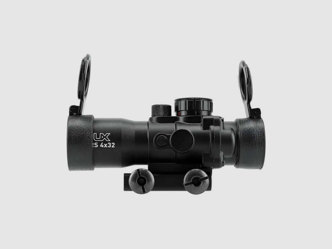 Umarex UX RS 4x32 TC-CI Zielfernrohr inkl. Picatinny-Montage und Flip-Up-Cover