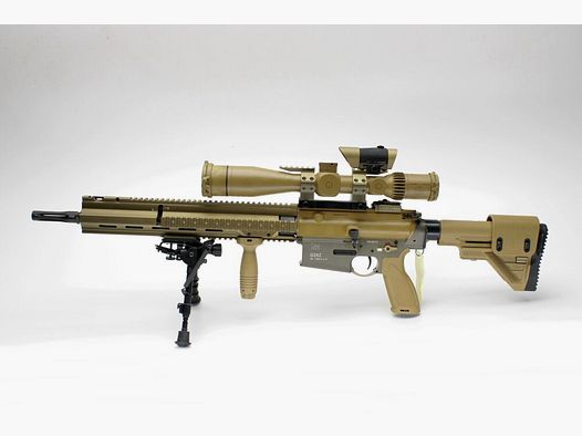 Heckler & Koch G28Z mit S&B und Aimpoint Harris Zweibein Komplettset .308Win