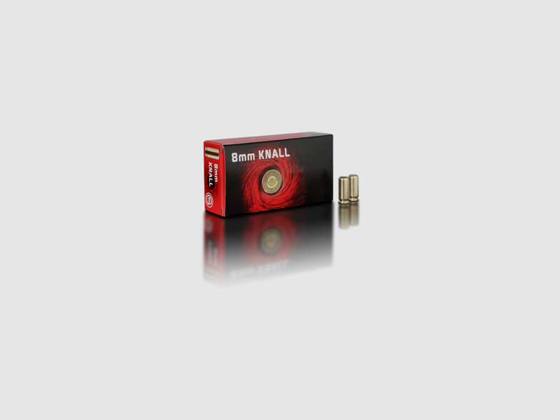 Blank cartridges caliber 8 mm for pistols