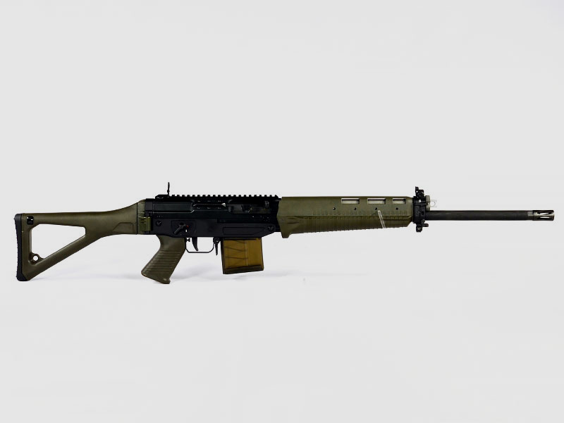 Sig Sauer SG 751 Sport 18" Zwart / Groen (Schoudersteun, Grip, Handguard)