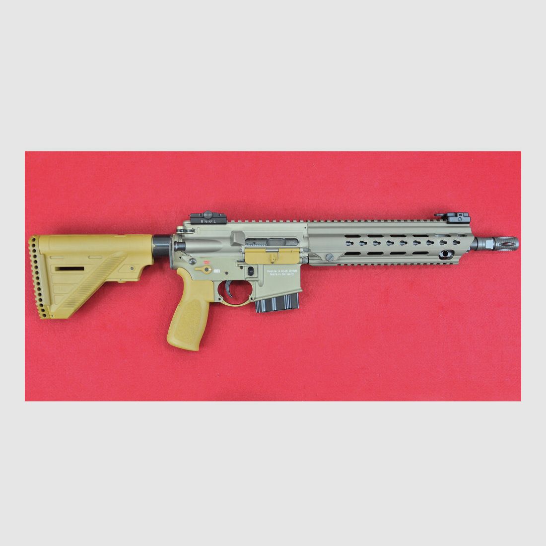 Heckler & Koch	 MR223 A3 Slimline 11" .223 Rem. sandfarben