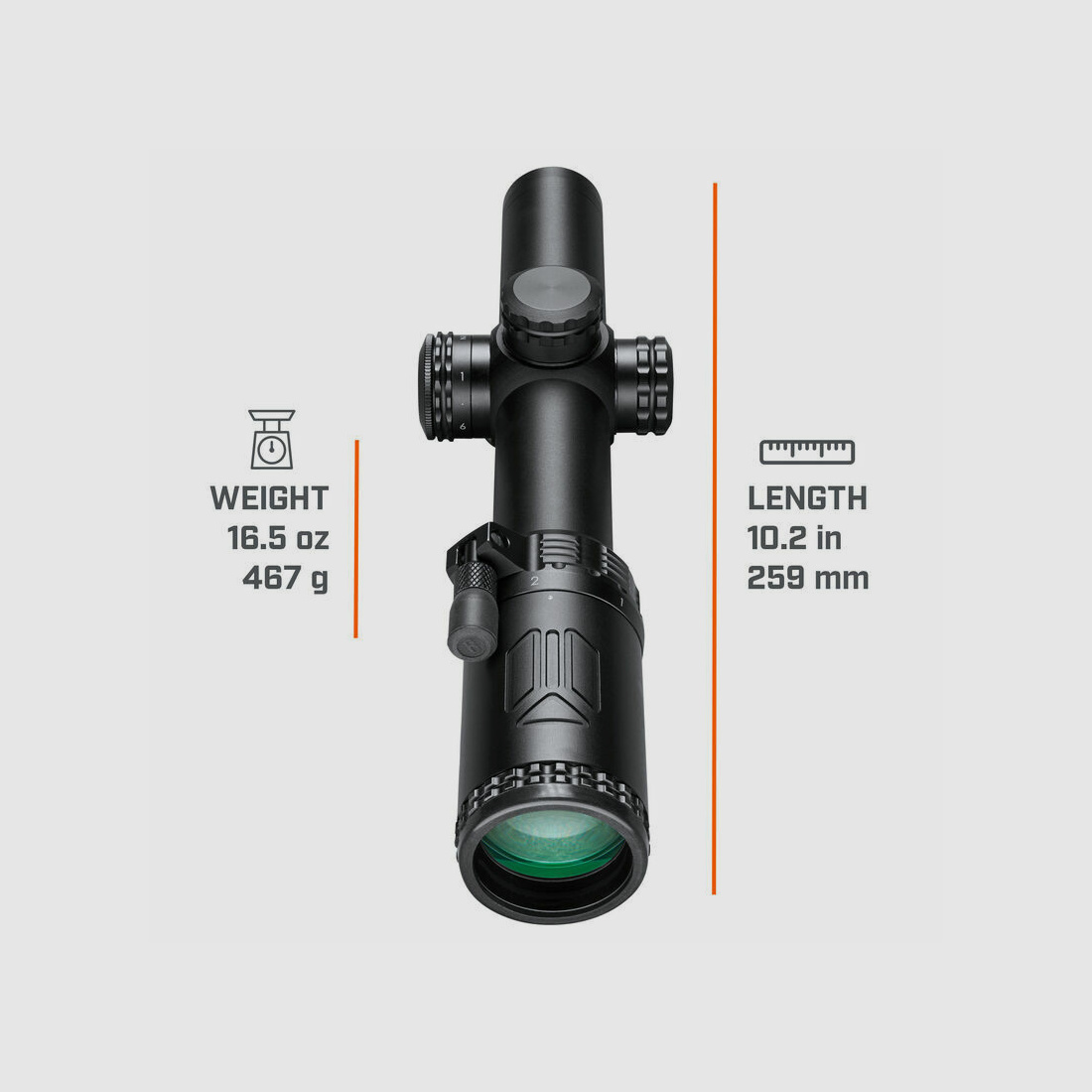 BUSHNELL AR Optics® 1-8x24 Verlichte Richtkijker AR71824
