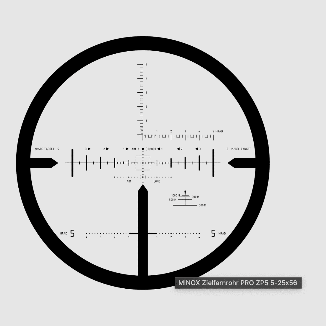 MINOX PRO ZP5 5-25×56 Zielfernrohr