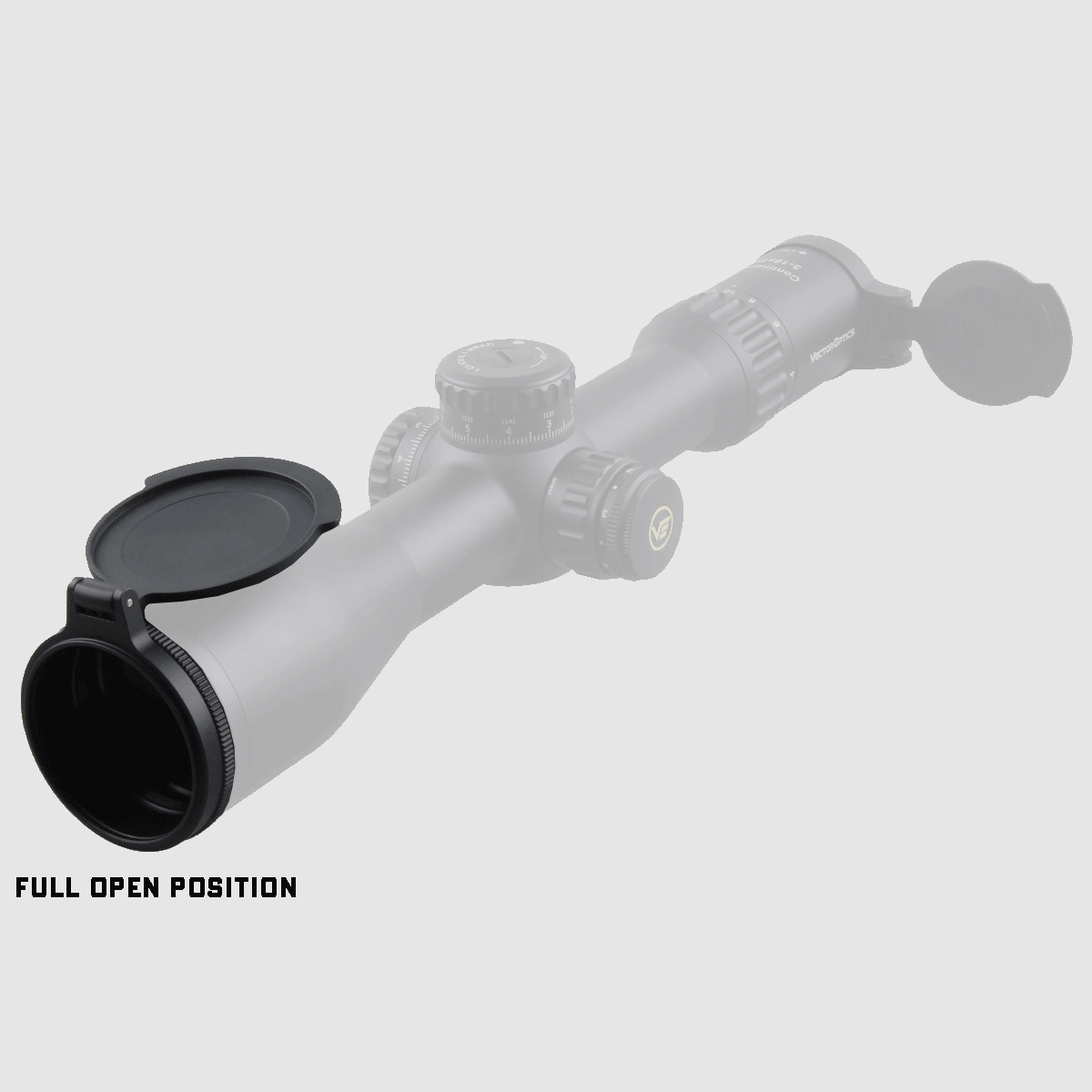 VECTOR OPTICS Continental 50mm Flip-up Cap, afbeelding 4 van 5