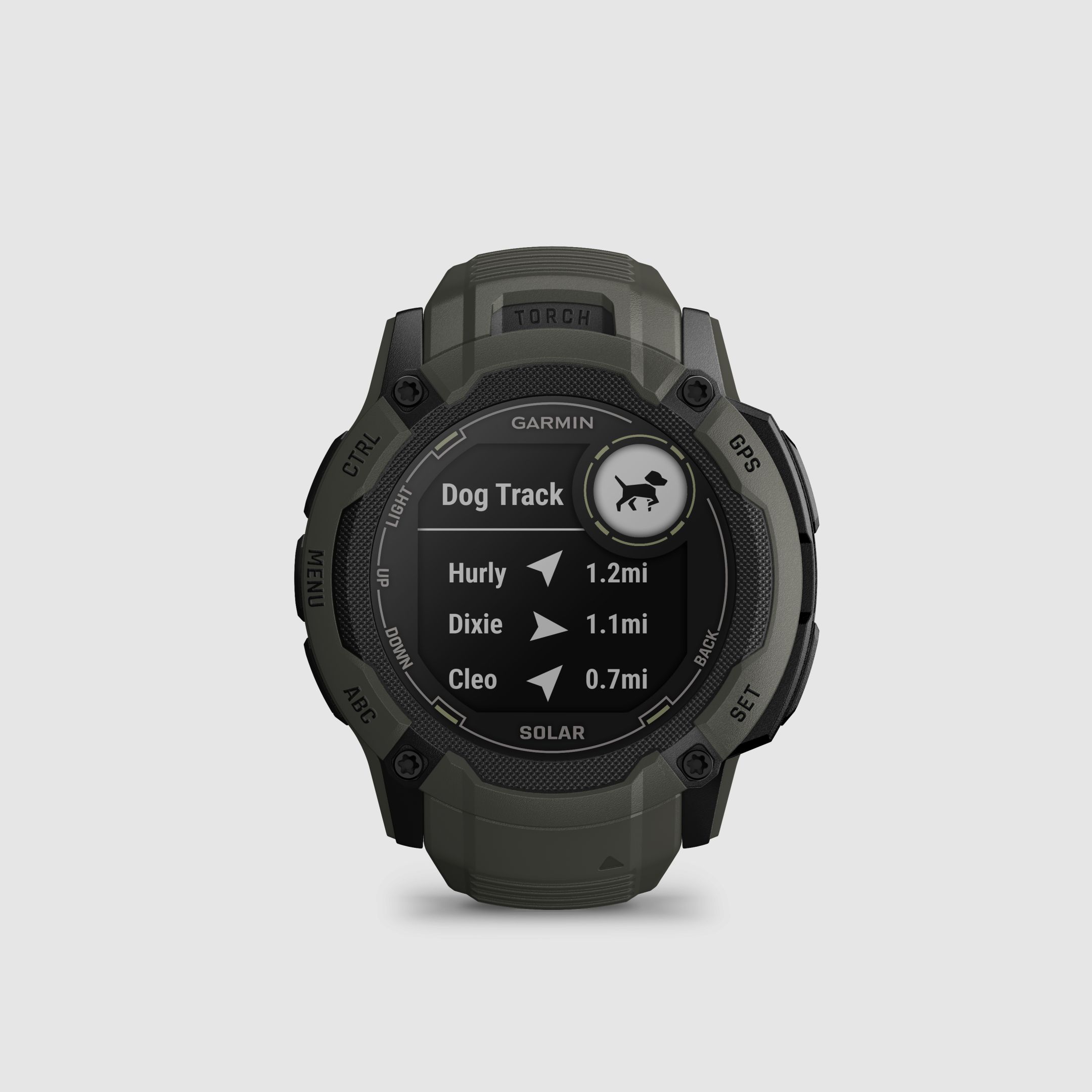 Garmin Instinct® 2X Solar, Moosgruen