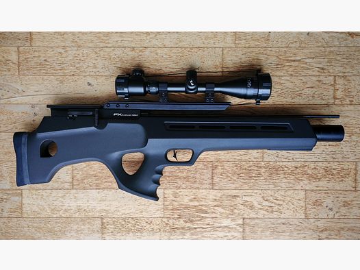 FX Bobcat MK2 Arrow con mira telescópica y bomba de aire FX, arma de aire comprimido, arco de flechas