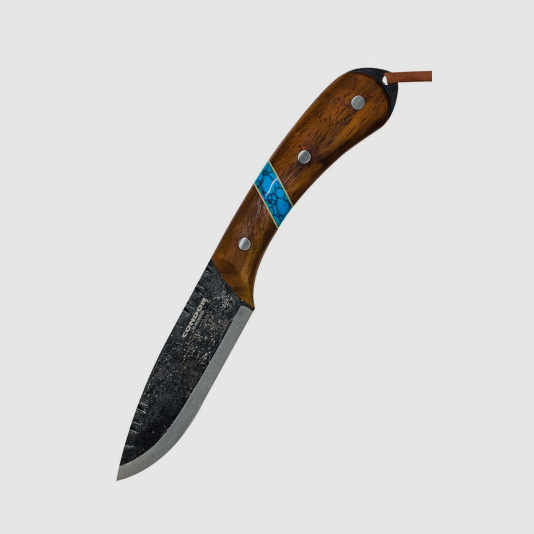 Coltello da esterno Blue River con manici in legno di noce, immagine 2 di 3