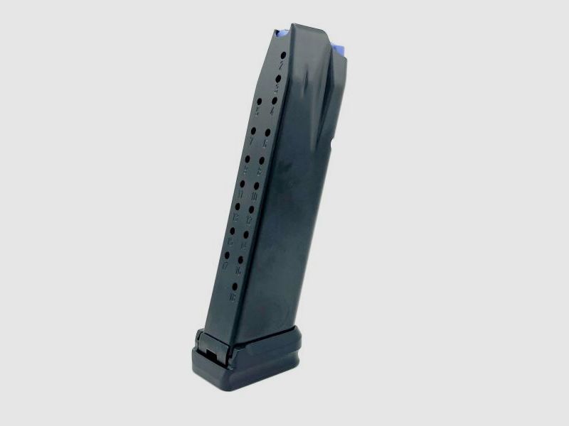 WALTHER Magazin f. PDP-FS /+2 AluBoden 9mmLuger  18+2Schuss