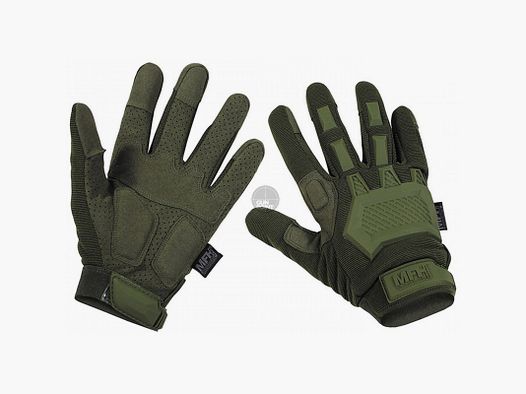 Tactical Handschuhe, "Action",oliv - Gre: L
