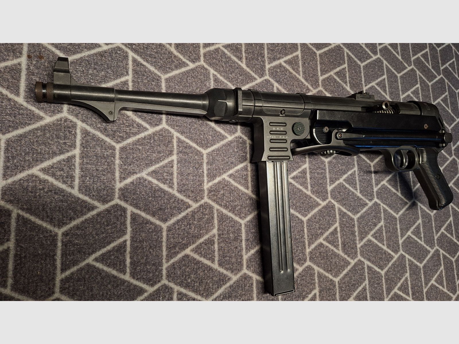 MP40 G.S.G. Pistolet maszynowy z sygnałem 9 mm P.A.K.