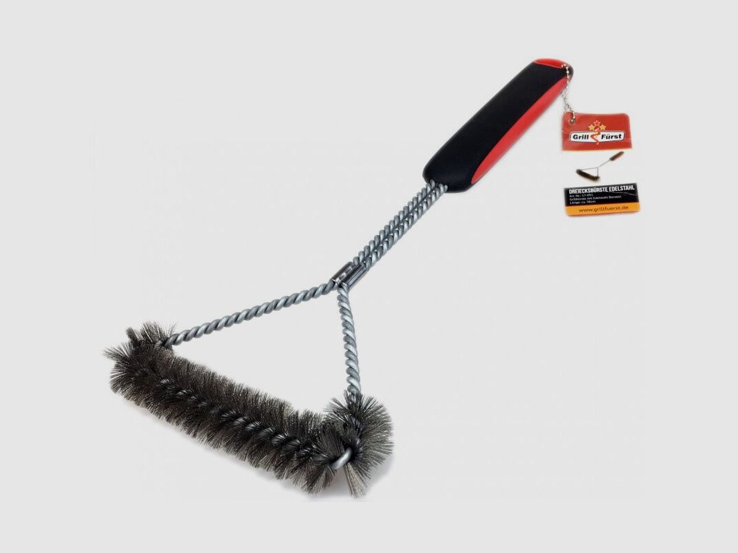 Grillfürst Premium Edelstahlbürste 39 cm