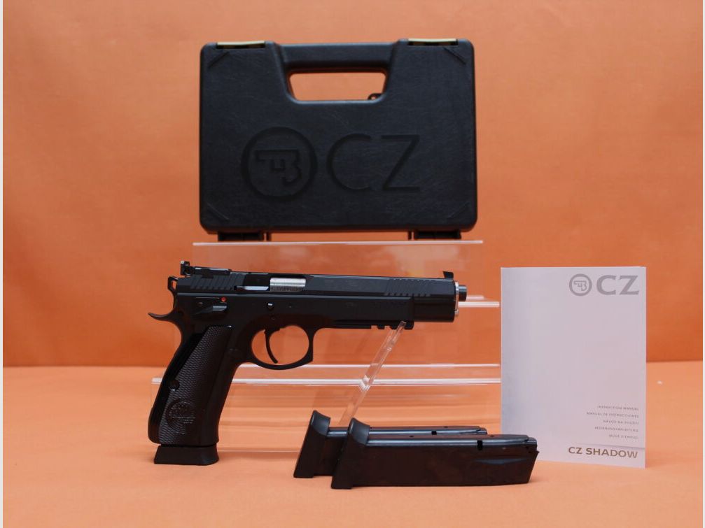 CZUB Frankonia Ha.Pistola 9mmLuger Frankonia CZ75 Taipan Black Pro Tuning 6"/152mm Canne/Visiera sportiva (9mmPara)