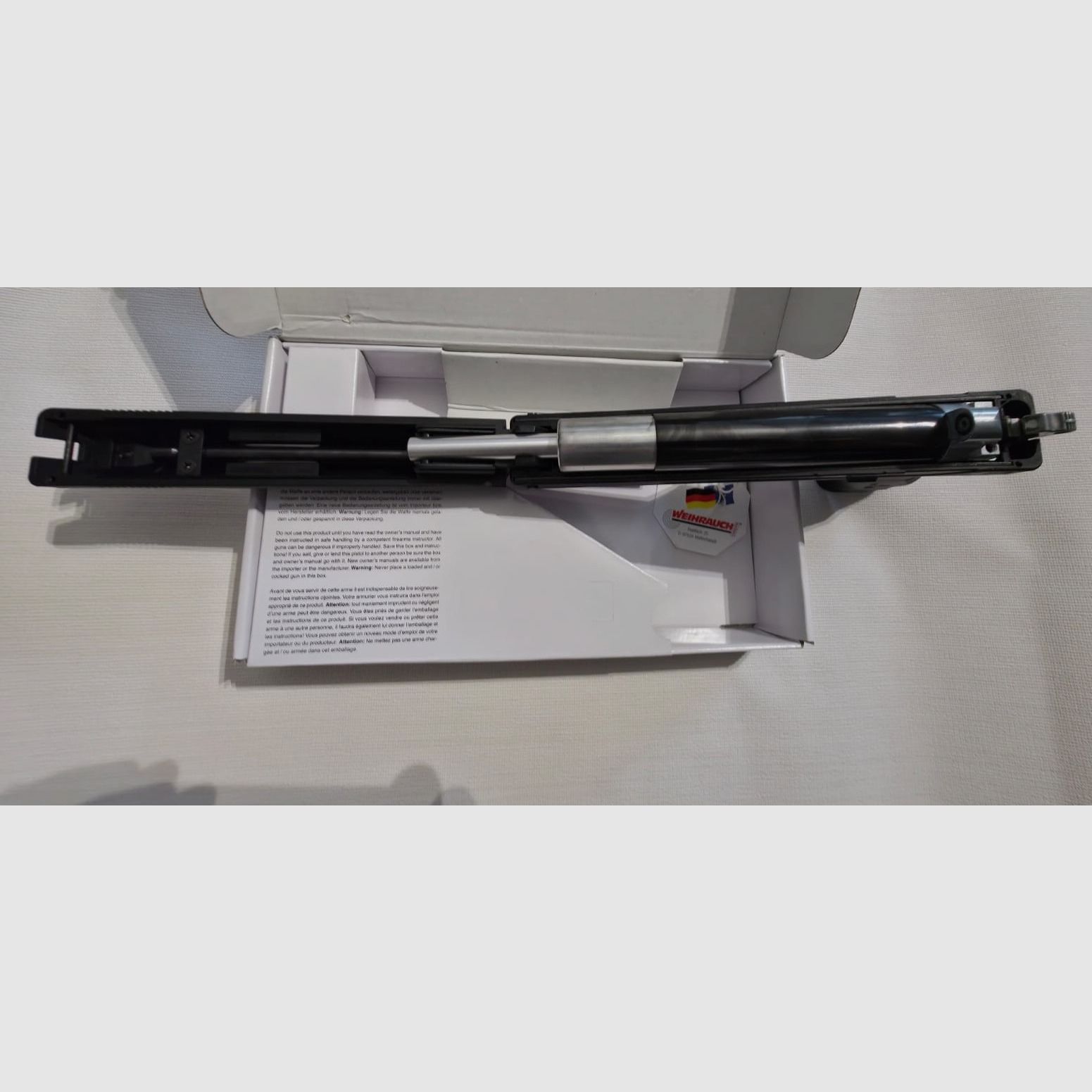 Weihrauch HW 40 PCA pistolet à air comprimé – Cal. 4,5mm Diabolo – État impeccable !