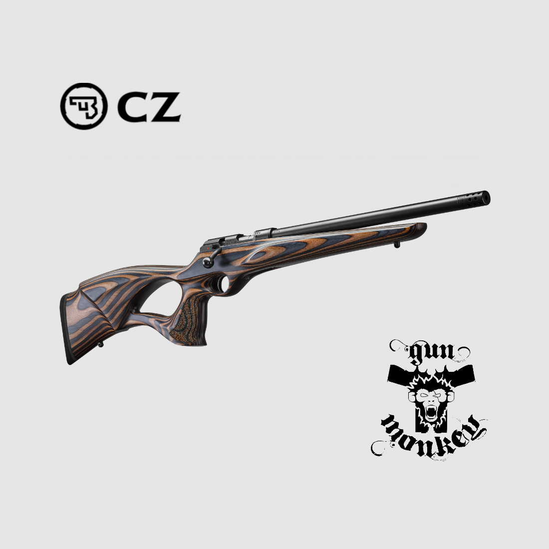 CZ 457 Thumbhole Repetierbüchse cal. .22LR., Bild 1 von 3