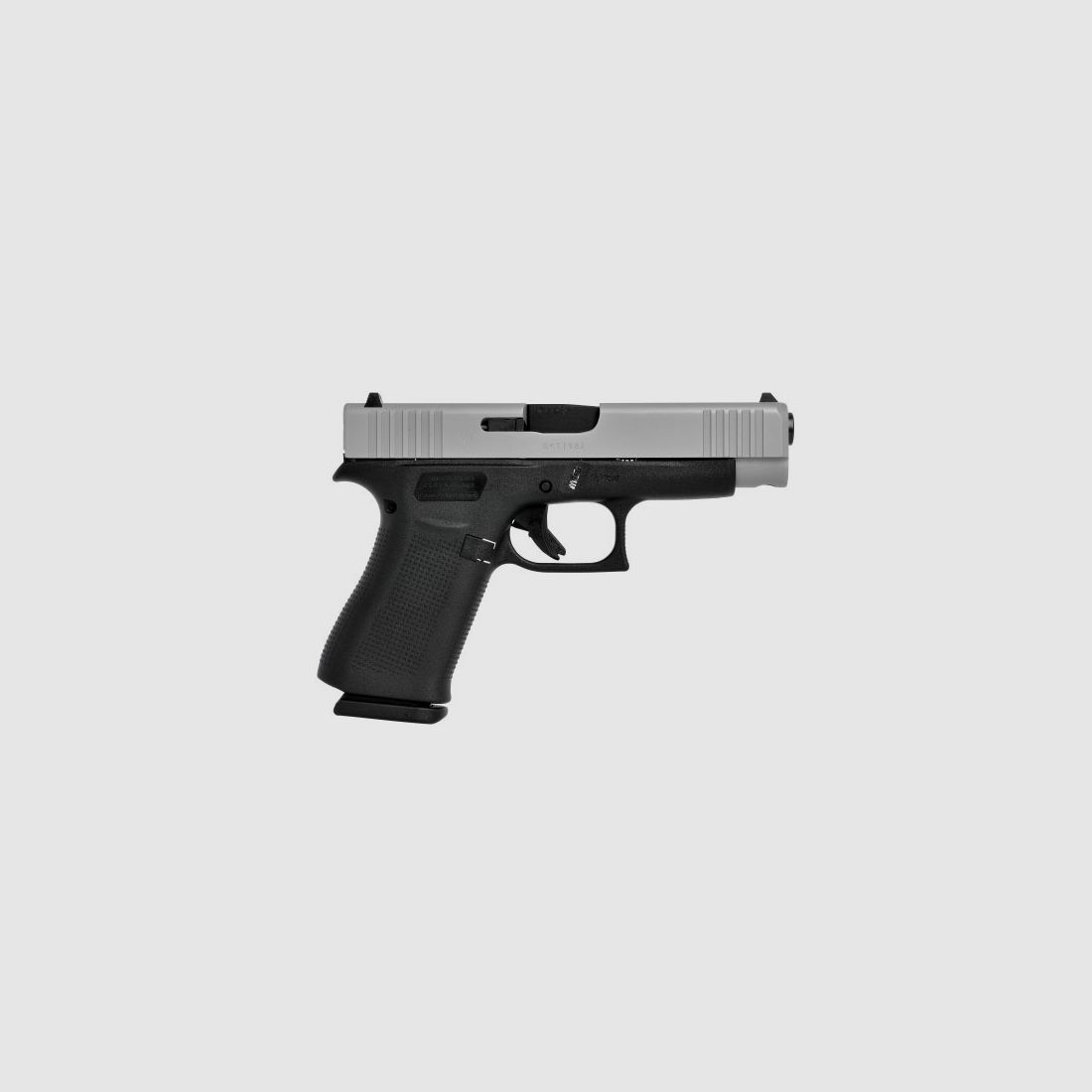 Glock Pistole 48 FS silver slide