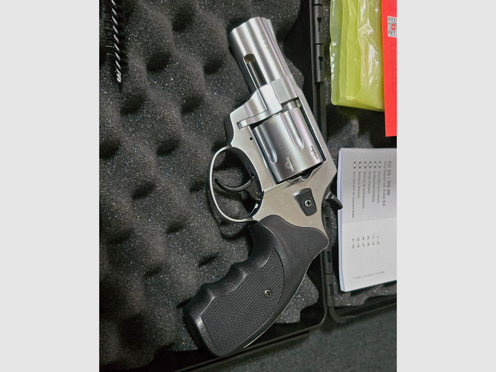 Röhm RG 89 9mm RK Schreckschuss Alu Chrome