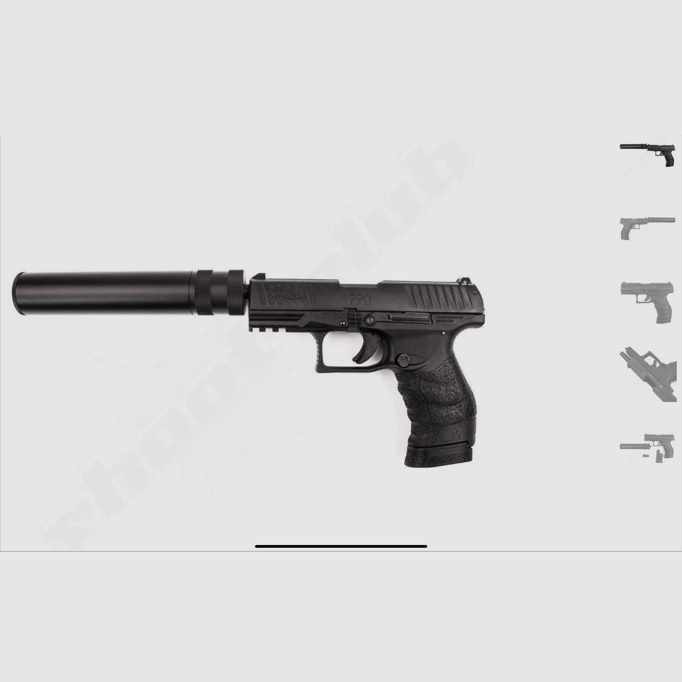 Tausch! Walther Schreckschuss Pistole PPQ M2 Navy Kit (Tausch) gegen Revolver 9mm