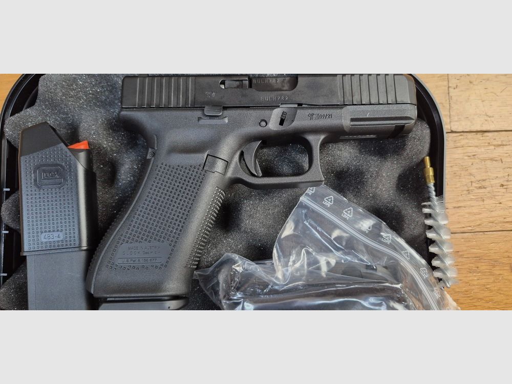 SUPER SALE! Neu! Glock 45 Gen5 FS « Crossover » – 2 Magazine 17 Schuss – 9X19 – Kompakt, hybrid und gelungen! – NEUE WAFFE!, Bild 7 von 8