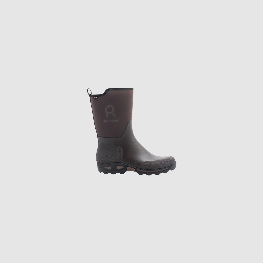Media bota Rouchette clean Garden marrón P45, imagen 1 de 2