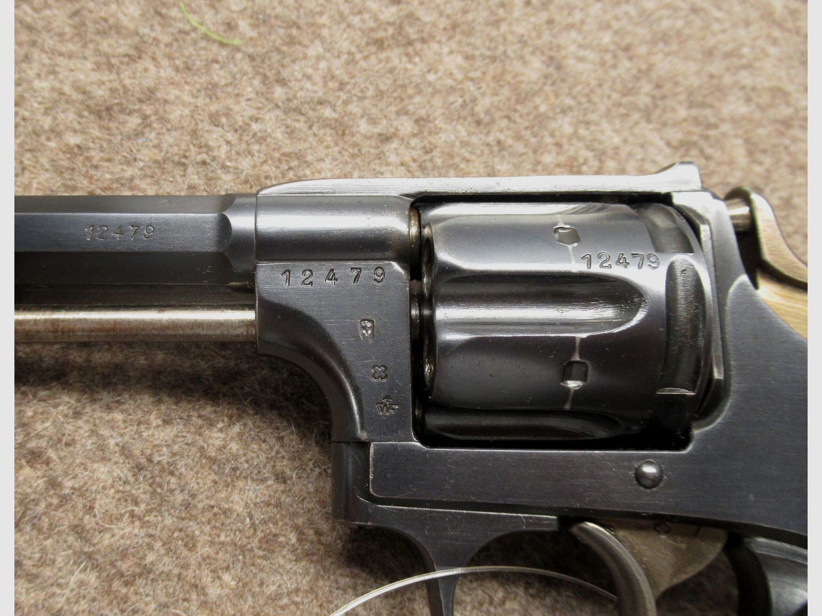 AB-39 Revolver W+F Mod. 1882 Kal. 7.5mm, Bild 3 von 3