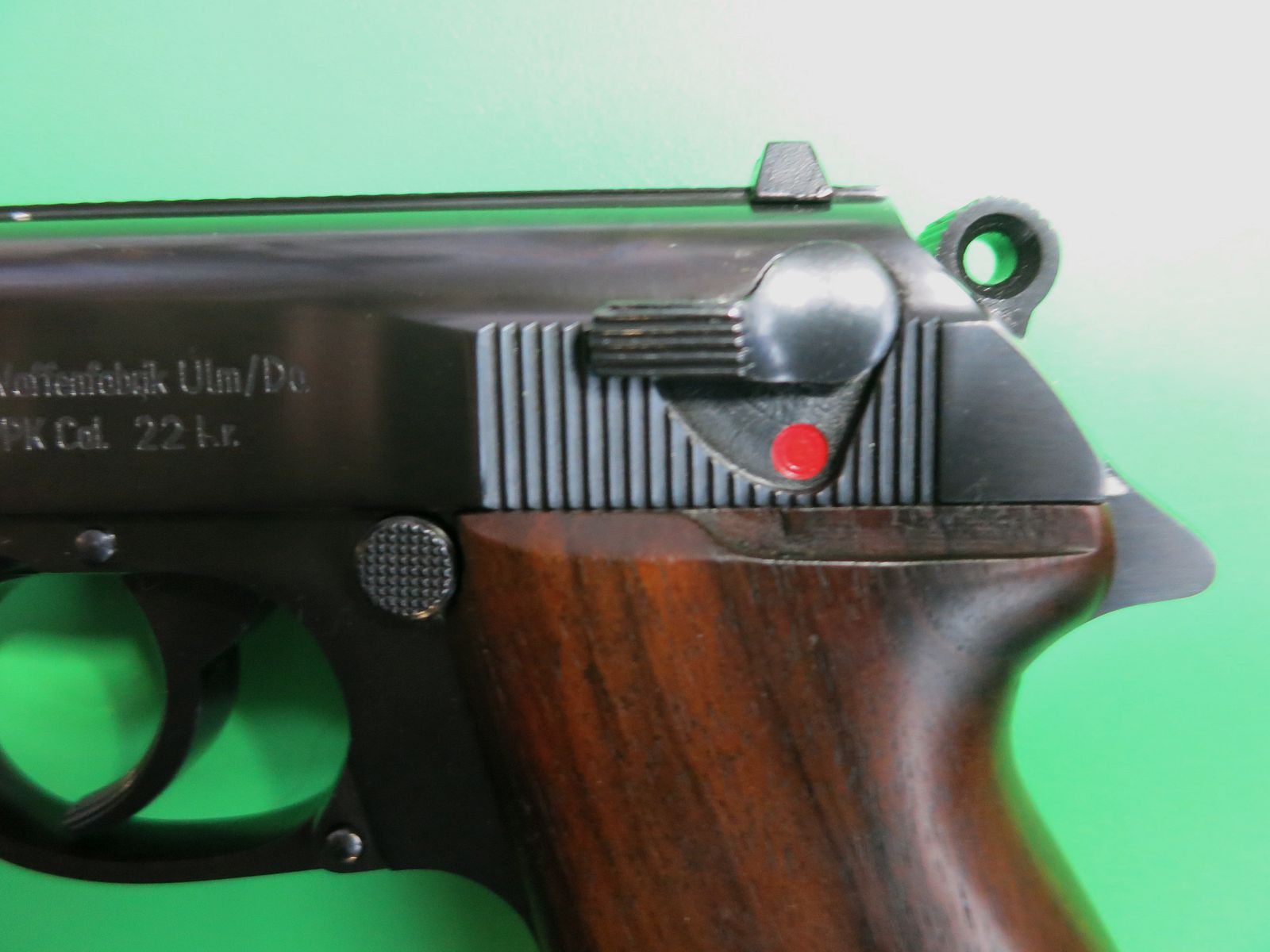 Halbautomatische Pistole, Walther PPK, Kal. .22lfB, wie neu       #75, Bild 6 von 9