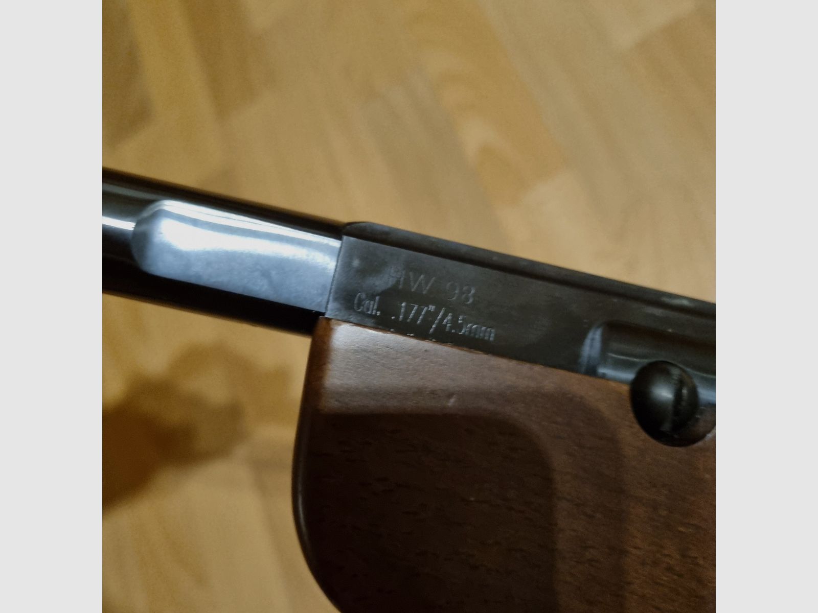 Incenso HW 98 Field Target calcio speciale rivestimento della canna filettatura della canna calibro 4,5 mm con ZF Walther 3-9x40