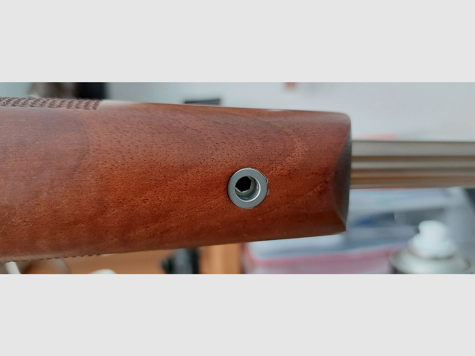 Action en acier HS nickelée en .308 Winchester avec un canon de 51 cm