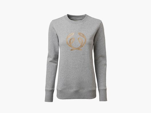 Chevalier Sweatshirt Logo Grey Melange
