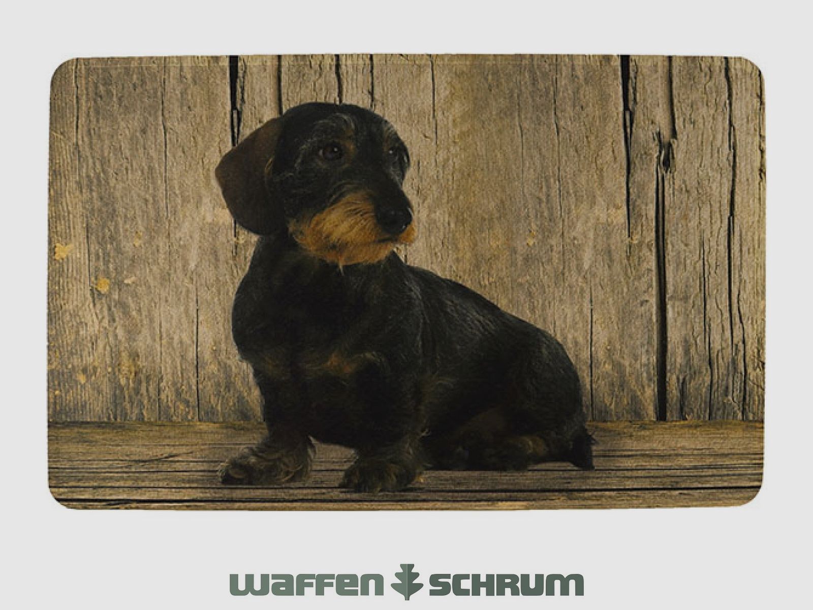 AKAH Fußmatte Dackel 75 x 50cm
