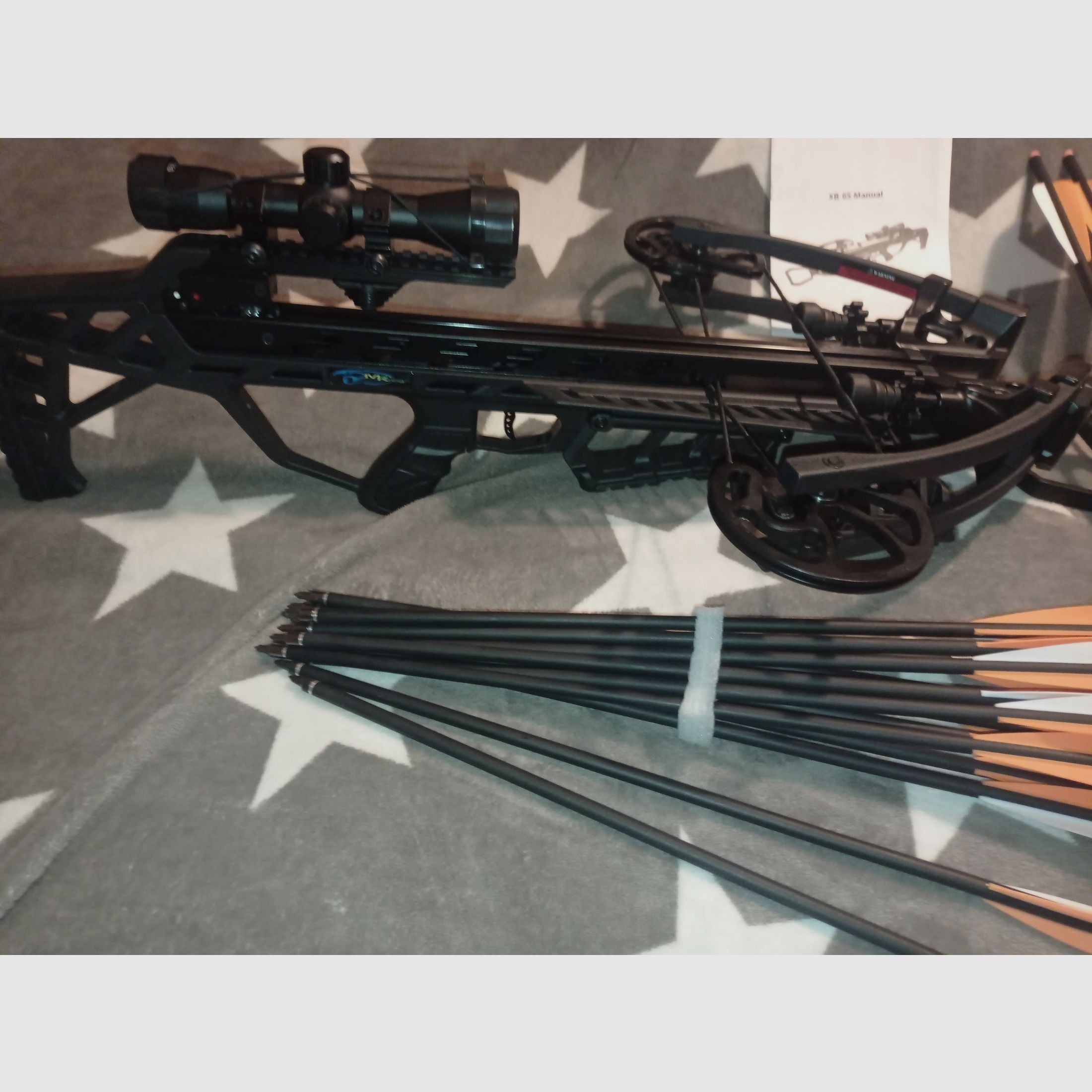 Compoundarmbrust Mankung Chester XB65  mit Kurbelspanner