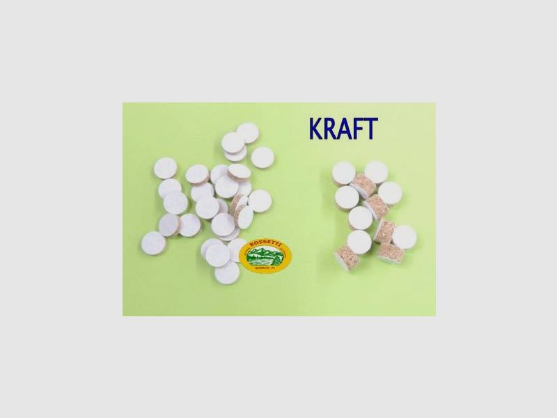 KRAFT Borre e dischetti cal.8 mm