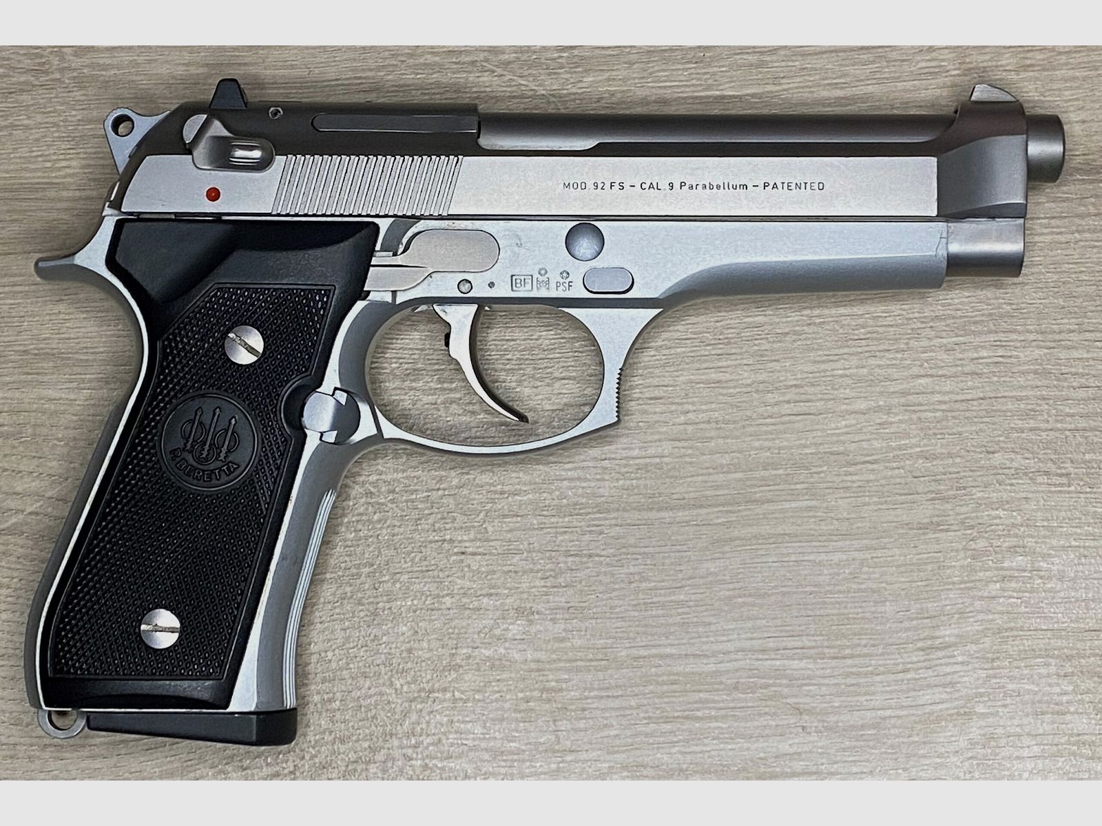 Beretta Modell FS 92 9mm Parabellum mit Sportabzug - gebraucht