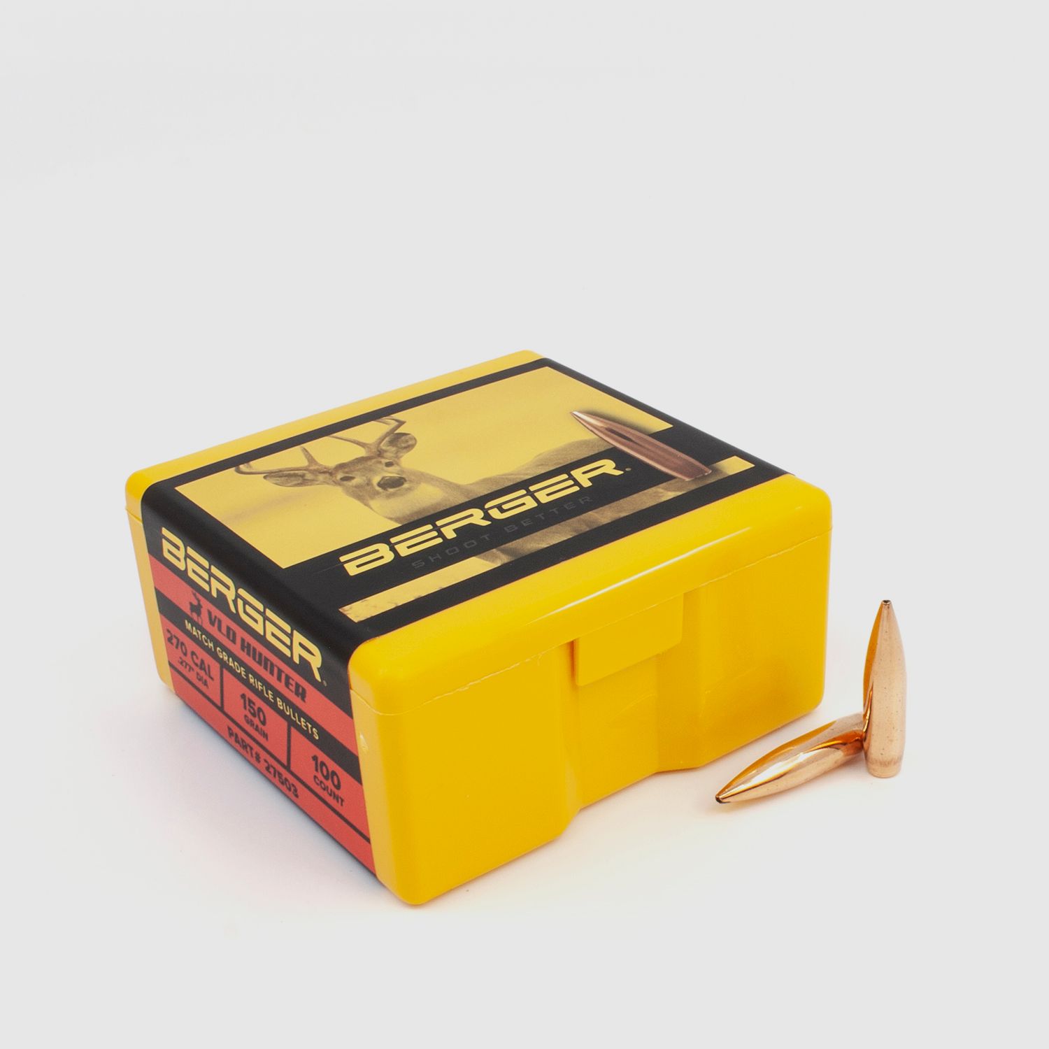Berger Bullet .270 VLD Hunting 150GR 100 Pieces