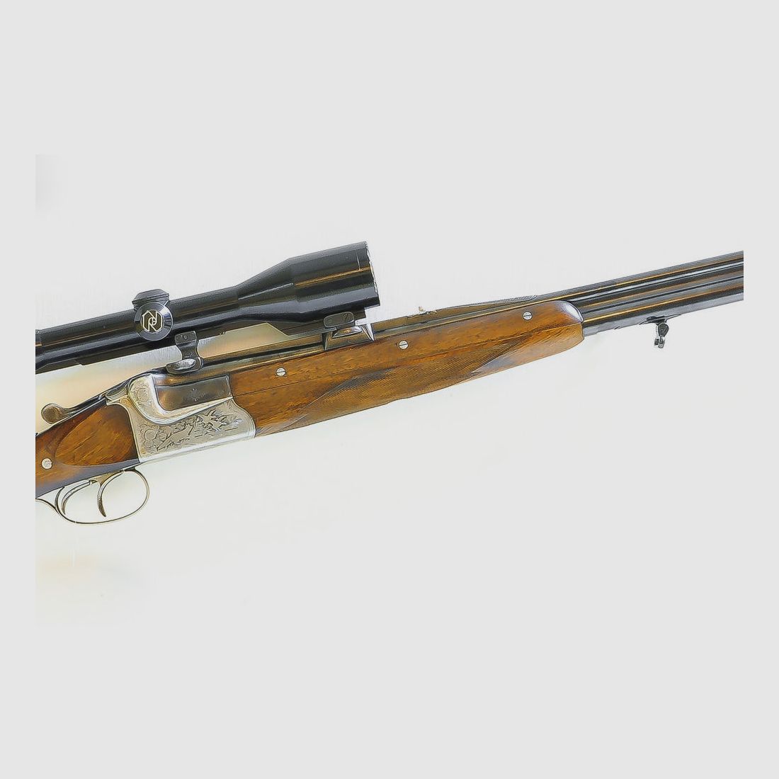 Merkel double-barreled rifle Mod. Kontrabock - 5.6x52 and R-16/70