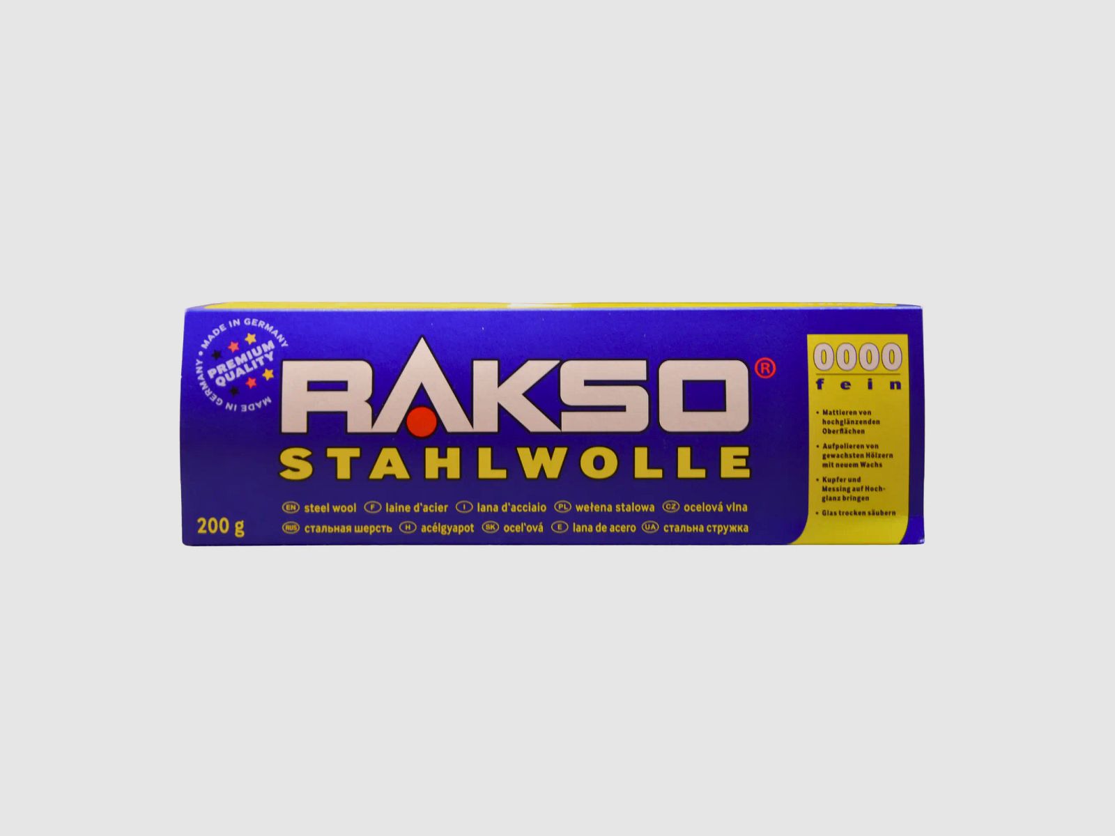 RAKSO Stahlwolle 0000