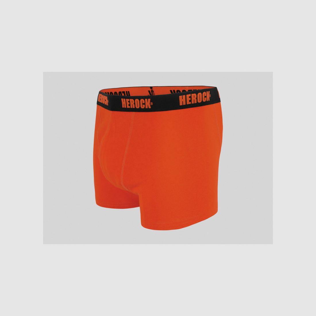 Pack van 3 Gorik Herock® Boxers - Grijs, Zwart, Oranje - Katoen, afbeelding 1 van 7