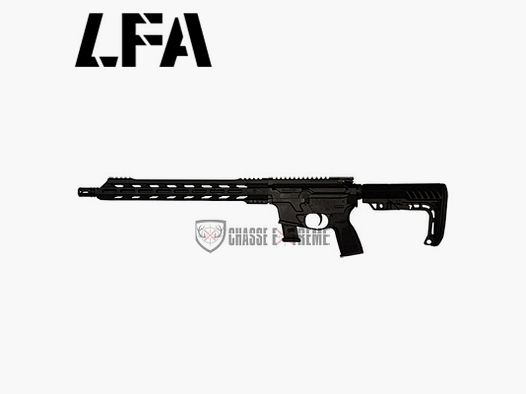 PCC Büchse LFA Challenger Schwarz 16" Kal. 9X19